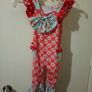 Girls adorable jumpsuit